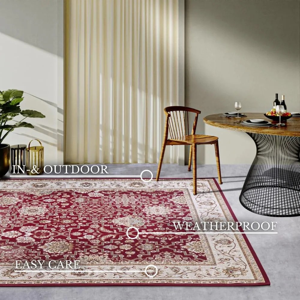 Czerwony dywan odpowiedni na zewnątrz 120x180 cm Pierre – Villeroy&amp;Boch