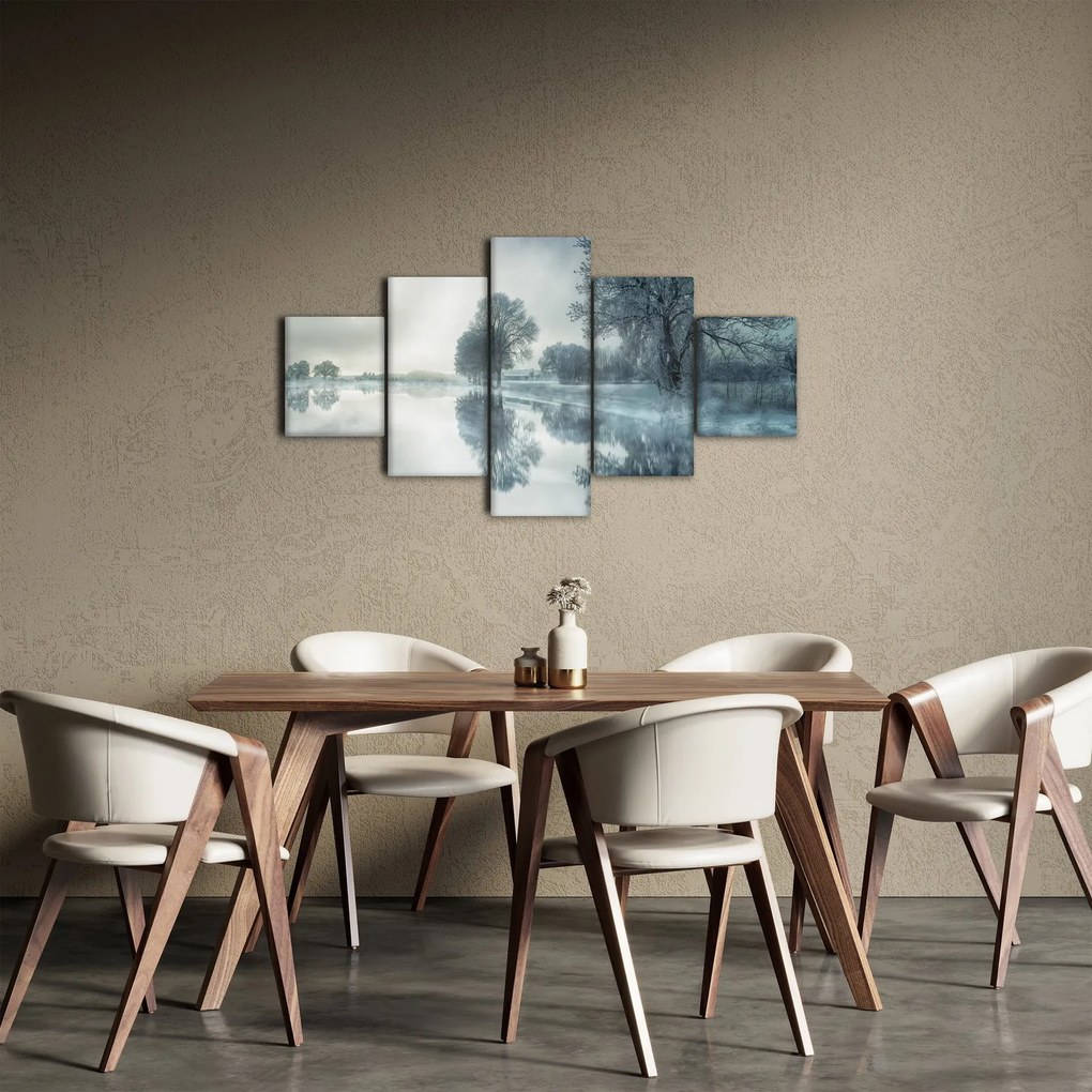 Obraz zimowej natury (125x70 cm)