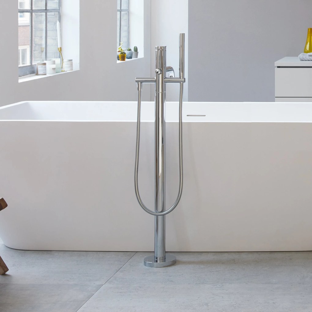 Duravit C.1 bateria wannowa stojącaChrom