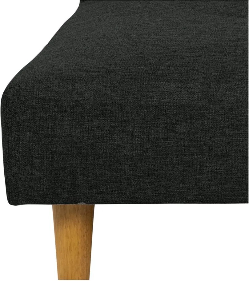 Ciemnoszara sofa rozkładana Bonami Essentials Matylda