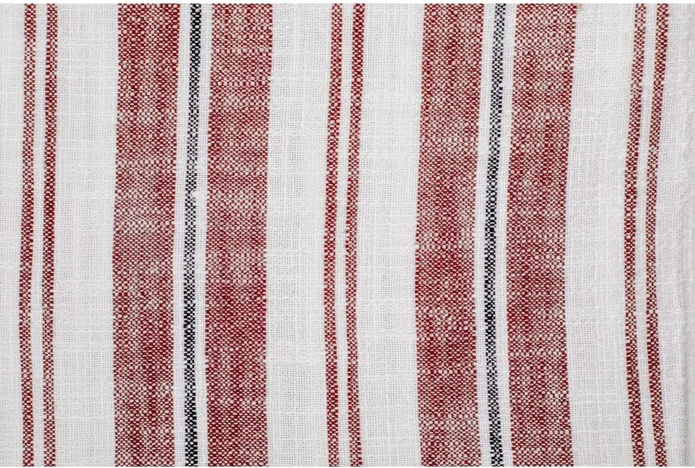 Bawełniany koc w kolorze terakoty 150x200 cm Indira – Tiseco Home Studio