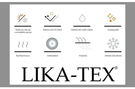MELIA LIKA-TEX® antracyt - luksusowa sofa ogrodowa