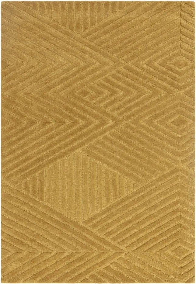 Dywan wełniany w odcieniach ochry 120x170 cm Hague – Asiatic Carpets