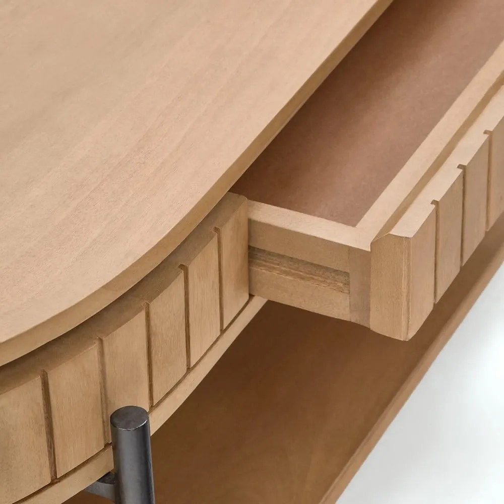 Stolik z drewna mango 130x65 cm Licia − Kave Home