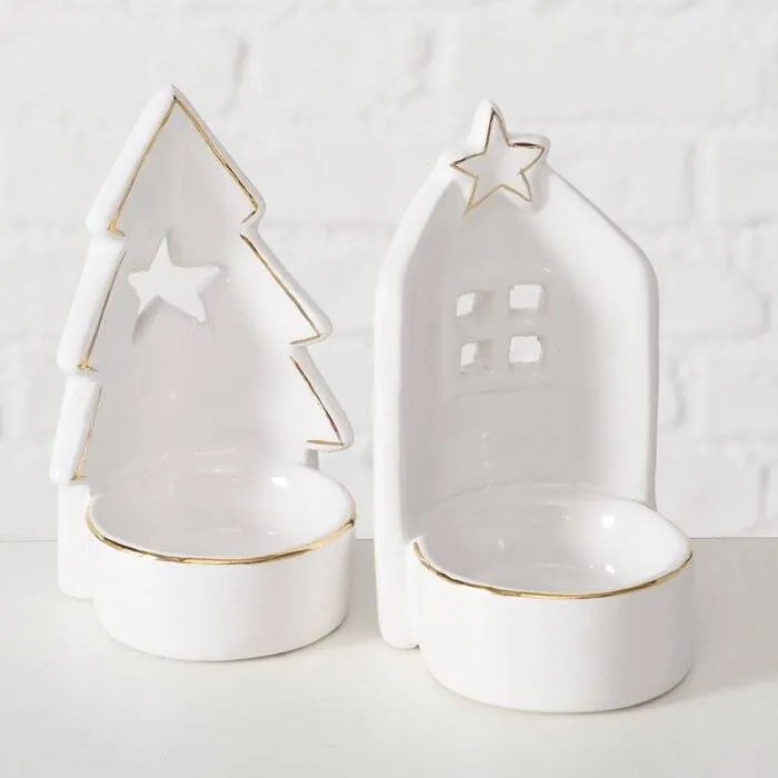 Ceramiczny świecznik na tealight VILLE