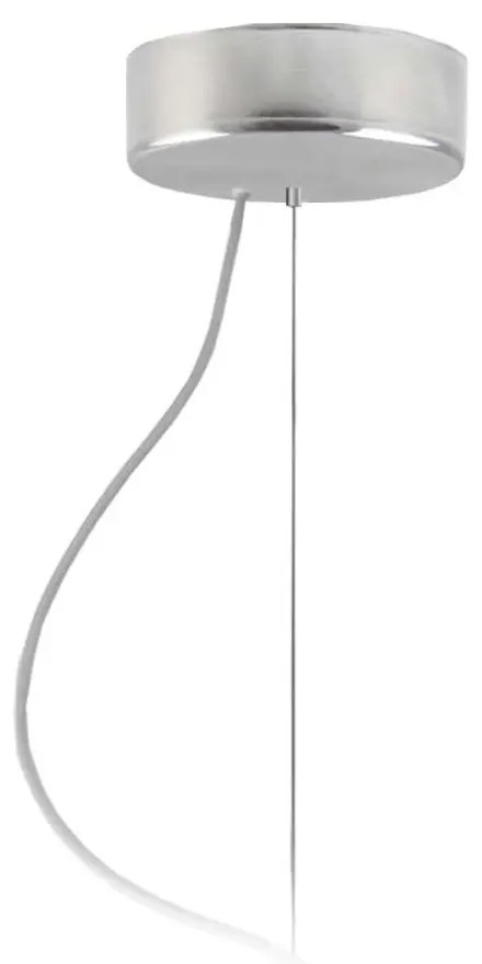 Żyrandol nad stół z dużym abażurem 60 cm - EX848-Ekla - wybór kolorów