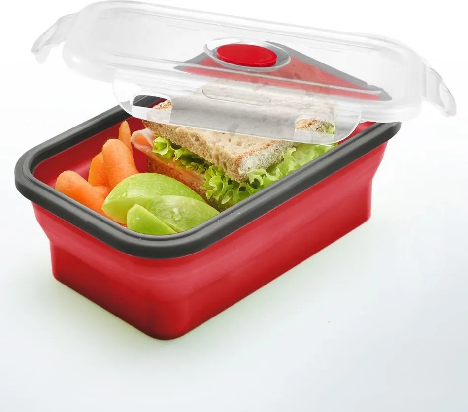 Westmark Składany pojemnik na żywność prostokątny, 600 ml, M