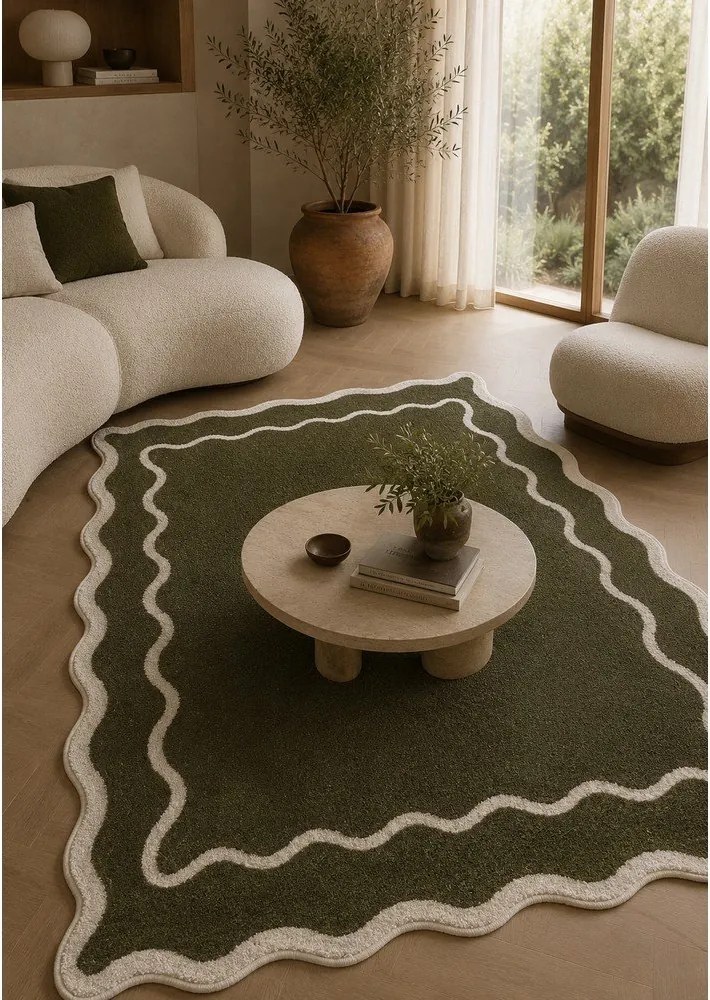 Ciemnozielony dywan 160x230 cm Dolce – ESTE