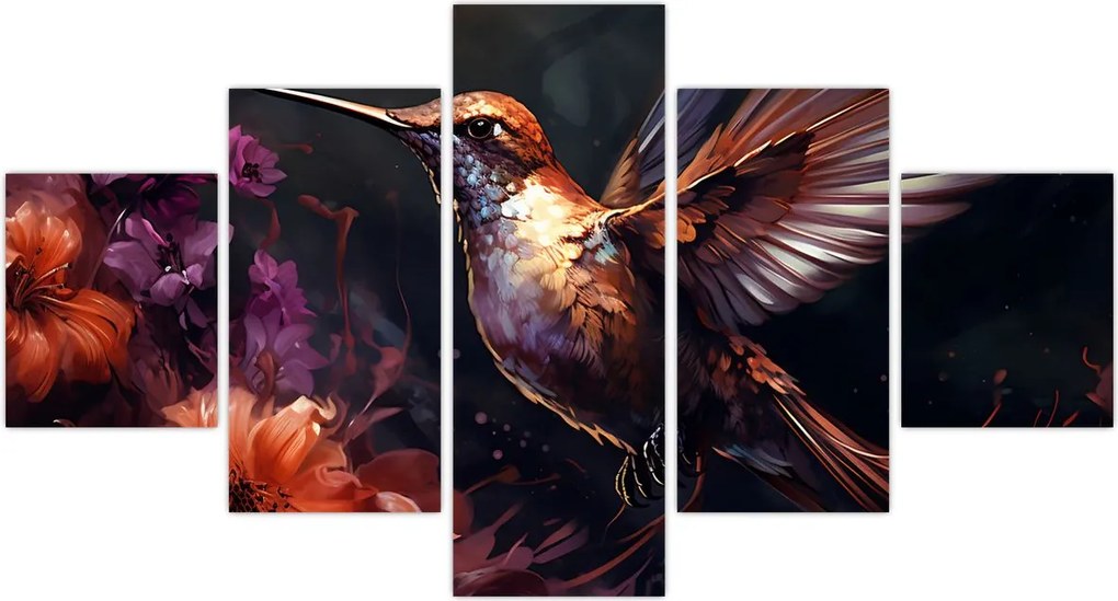 Obraz - Koliber (125x70 cm)
