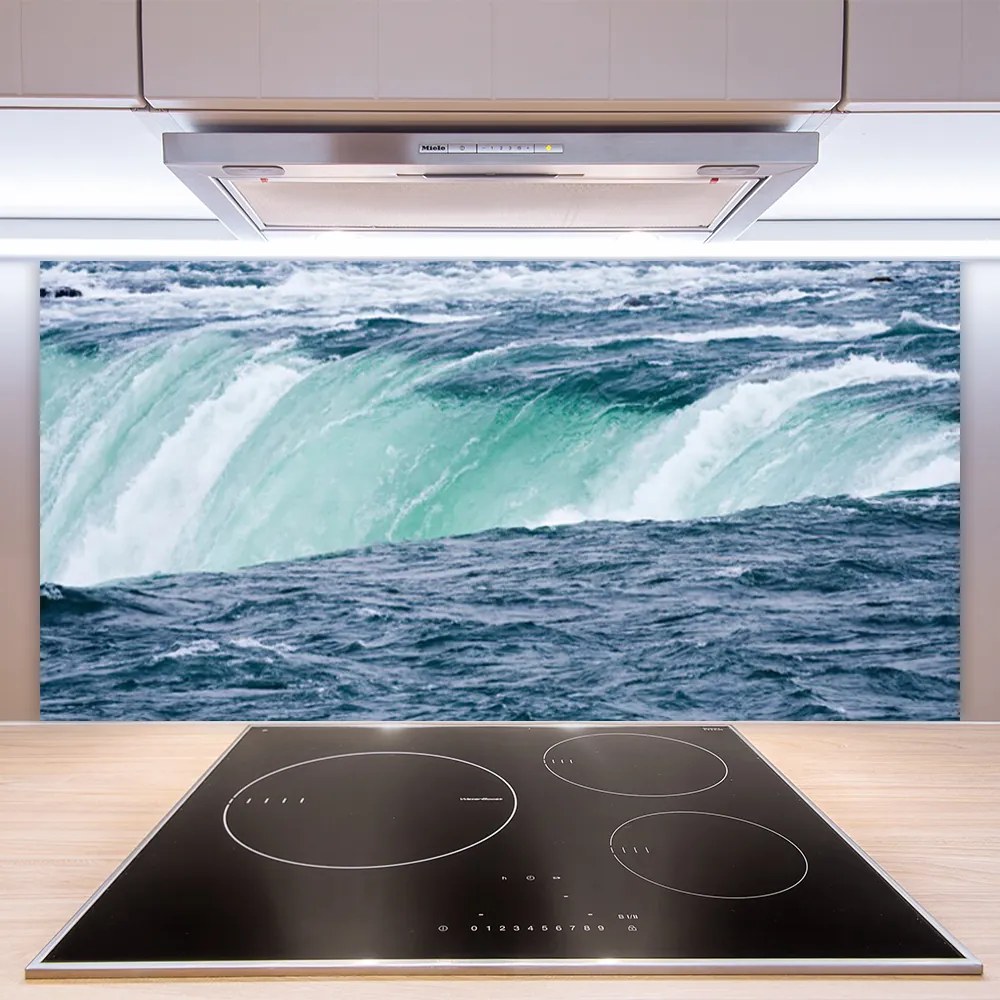 Panel nad blat kuchenny Potężna Kaskada Wodna