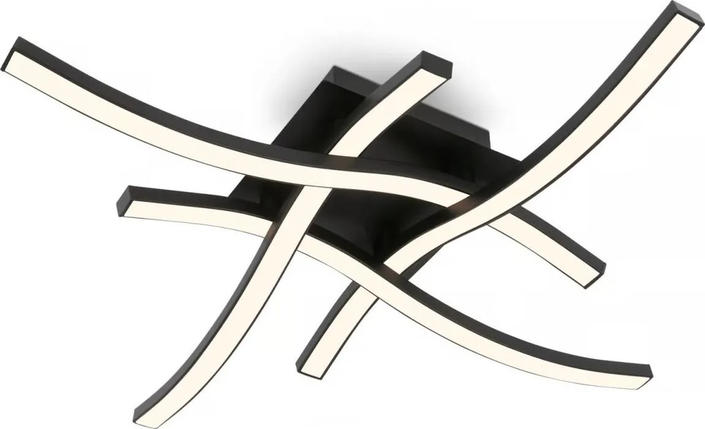 Brilo 3677-045 - Lampa sufitowa LED/14,4W/230V czarna