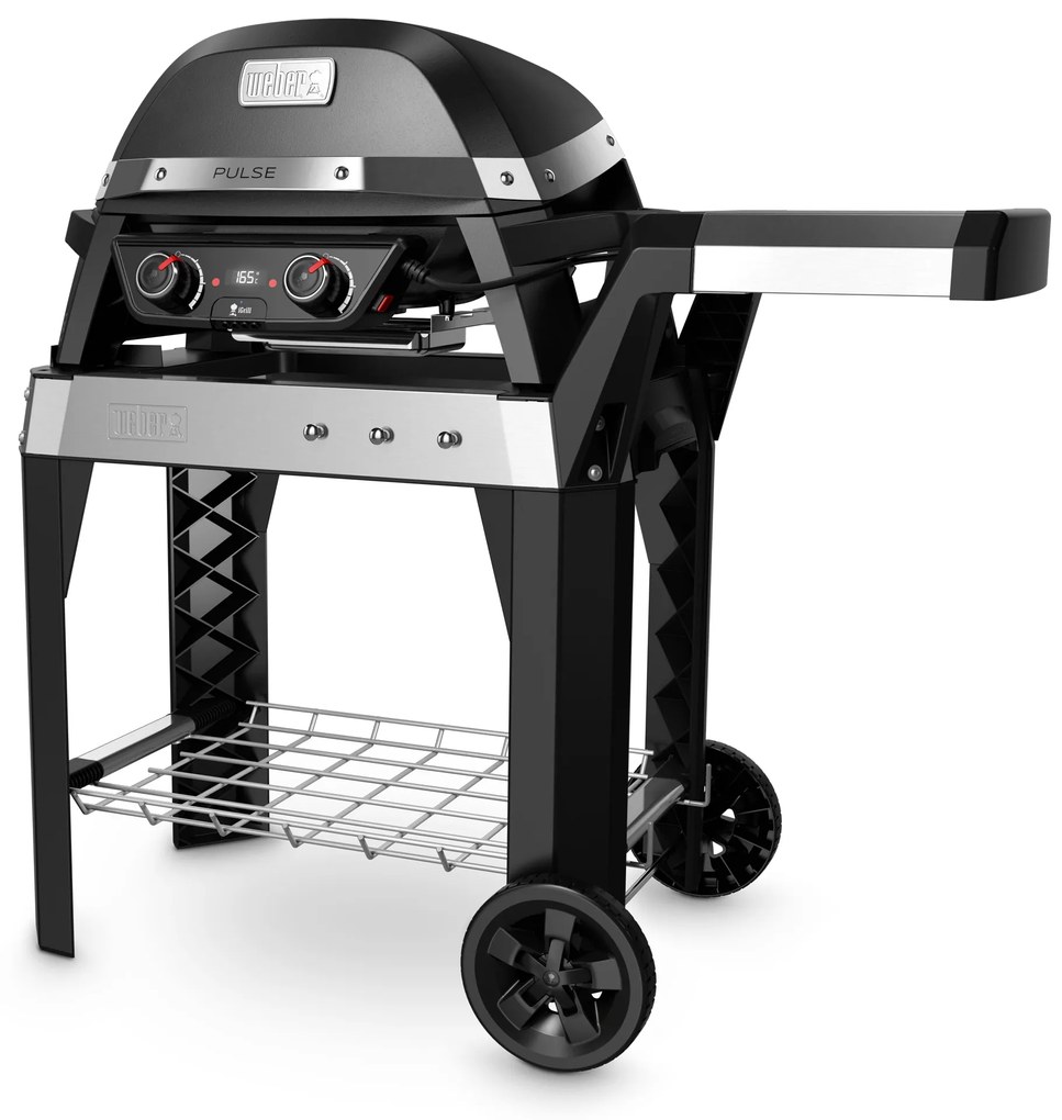 Grill elektryczny z wózkiem Pulse 2000 czarny WEBER 85010079