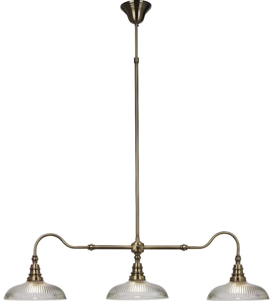 Cottex T9043A - Żyrandol na pręcie SNOOKER 3xE27/60W/230V