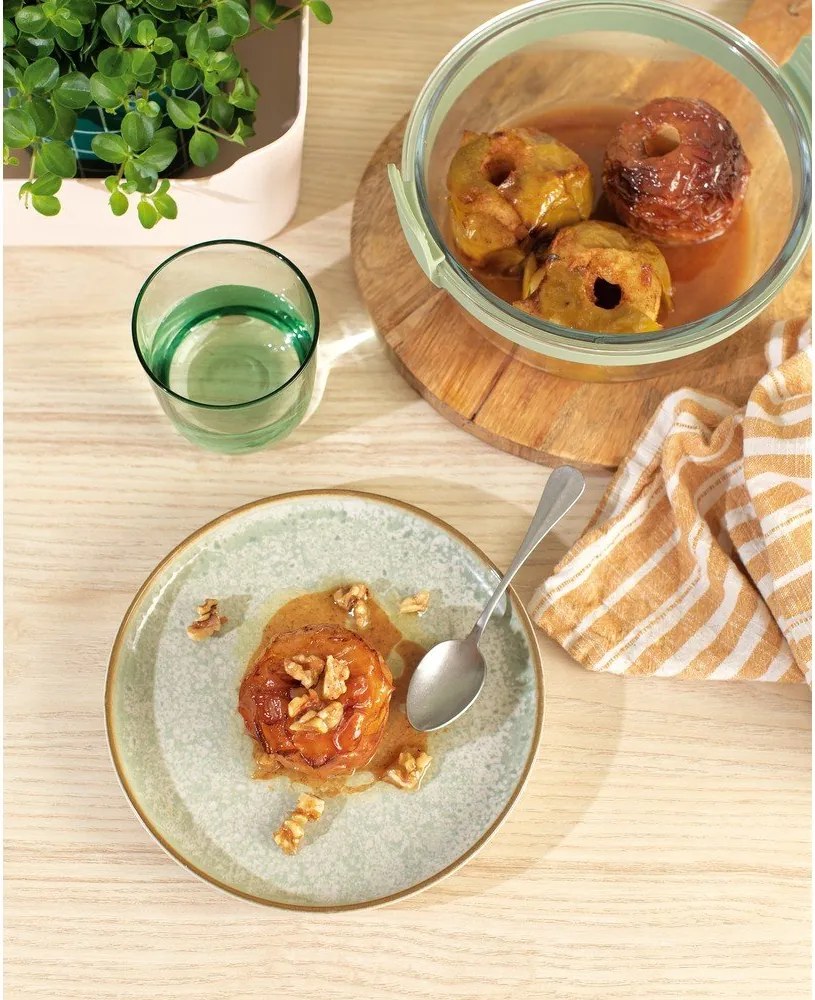 Szklana forma do pieczenia 20,5x19,5 cm – Lékué