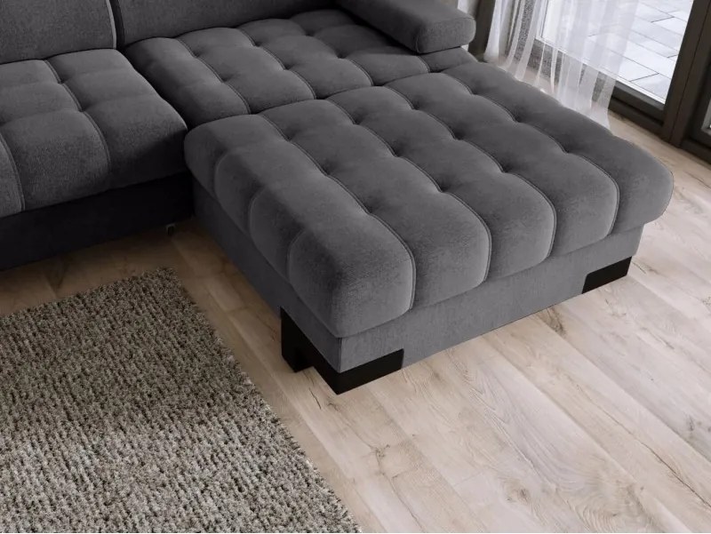 Narożnik SELVA S z funkcją spania i pojemnikiem WERSAL