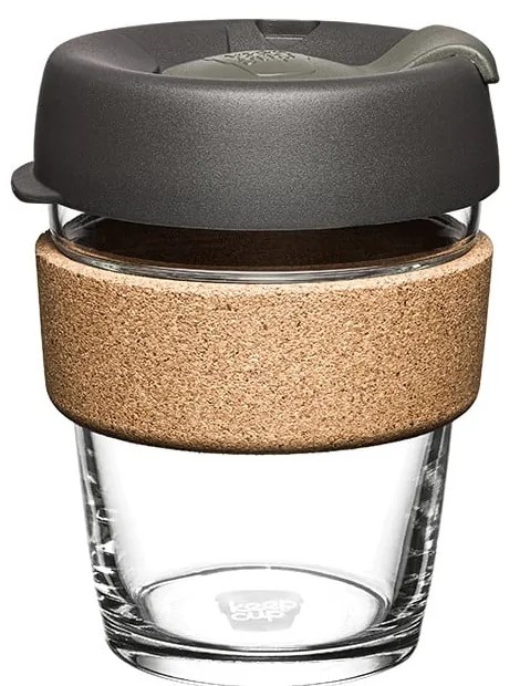Czarno-brązowy kubek podróżny 340 ml Brew Cork Nitro M – KeepCup