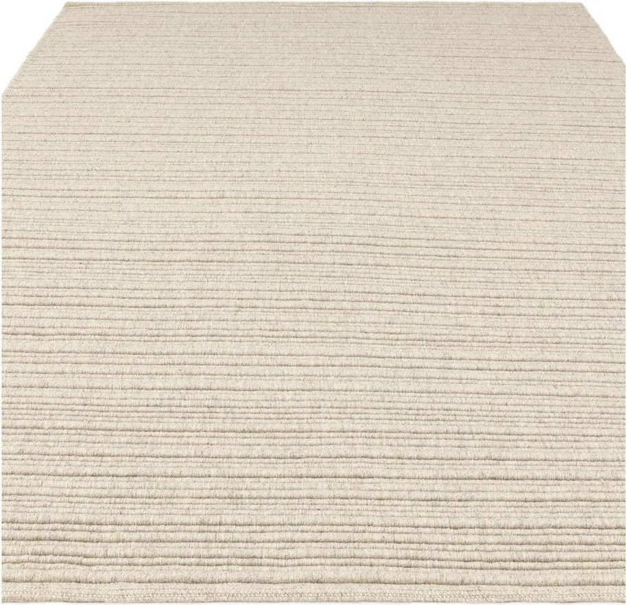 Dywan z mieszanki wełny tkany ręcznie w kolorze kości słoniowej 120x170 cm Ravine – Asiatic Carpets