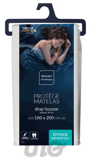 Ochraniacz na materac 160x200 cm Ponny – douceur d'intérieur