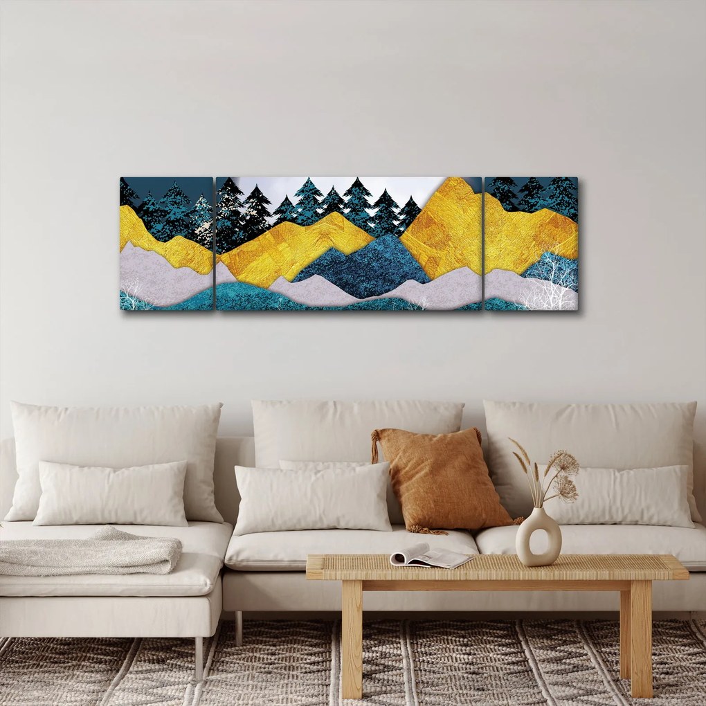 Obraz - Krajobraz polarny (170x50 cm)