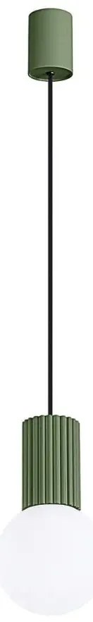 Zielona nowoczesna lampa wisząca M5-E67