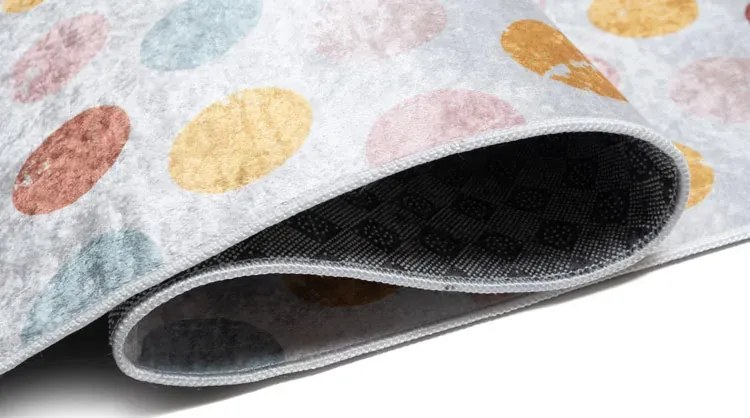 Kolorowy dywan dla dzieci z dinozaurami W2-P84