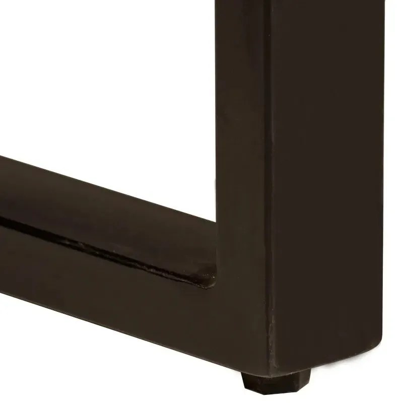 Brązowy stół w stylu loftowym 100x220 L8-M70