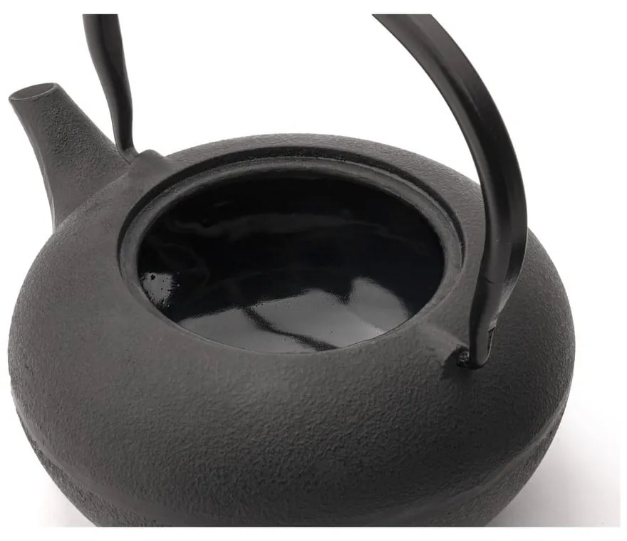 Biały/czarny porcelanowy/żeliwny serwis do herbaty Shanxi – Bredemeijer