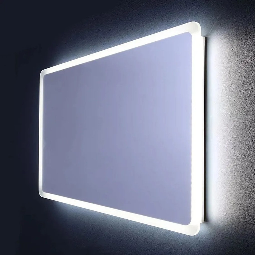 Lustro łazienkowe okrągłe LED "Dallas" z podświetlaną ramą cm 120x60h