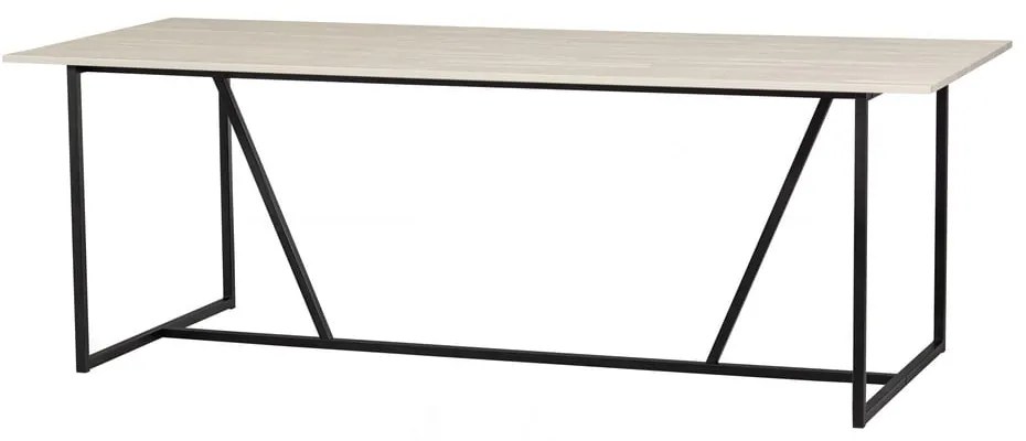 Stół z litego drewna jesionowego 90x220 cm Silas – WOOOD