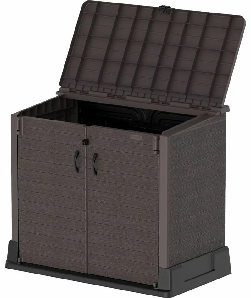 Duramax Skrzynia ogrodowa StoreAway brązowy, 850 l