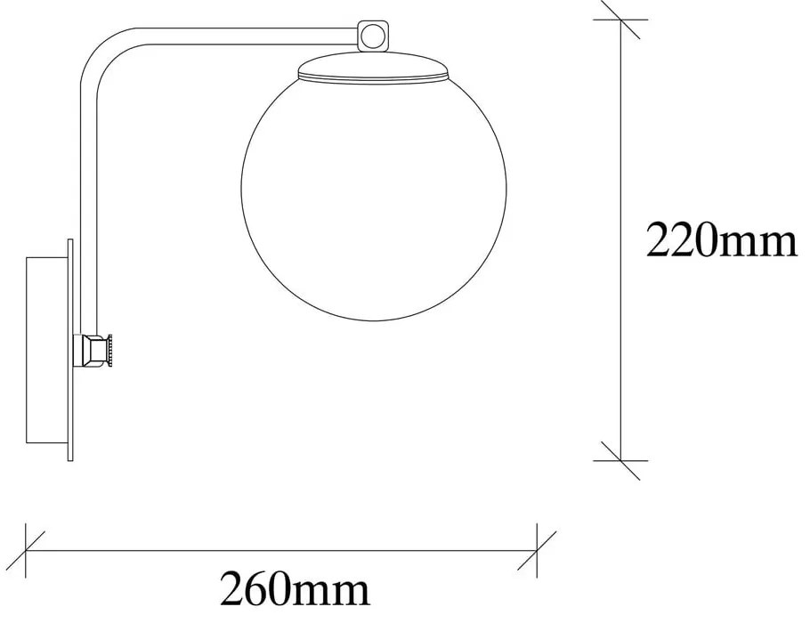 Kinkiet w kolorze złota ø 15 cm Daisy – Opviq lights