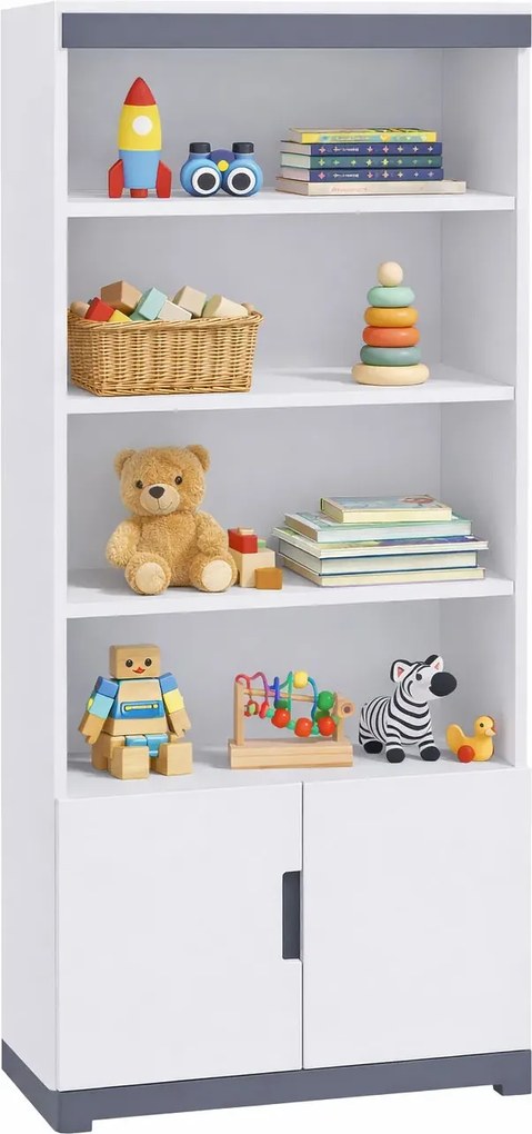 Biały regał dla dziecka L9-L43