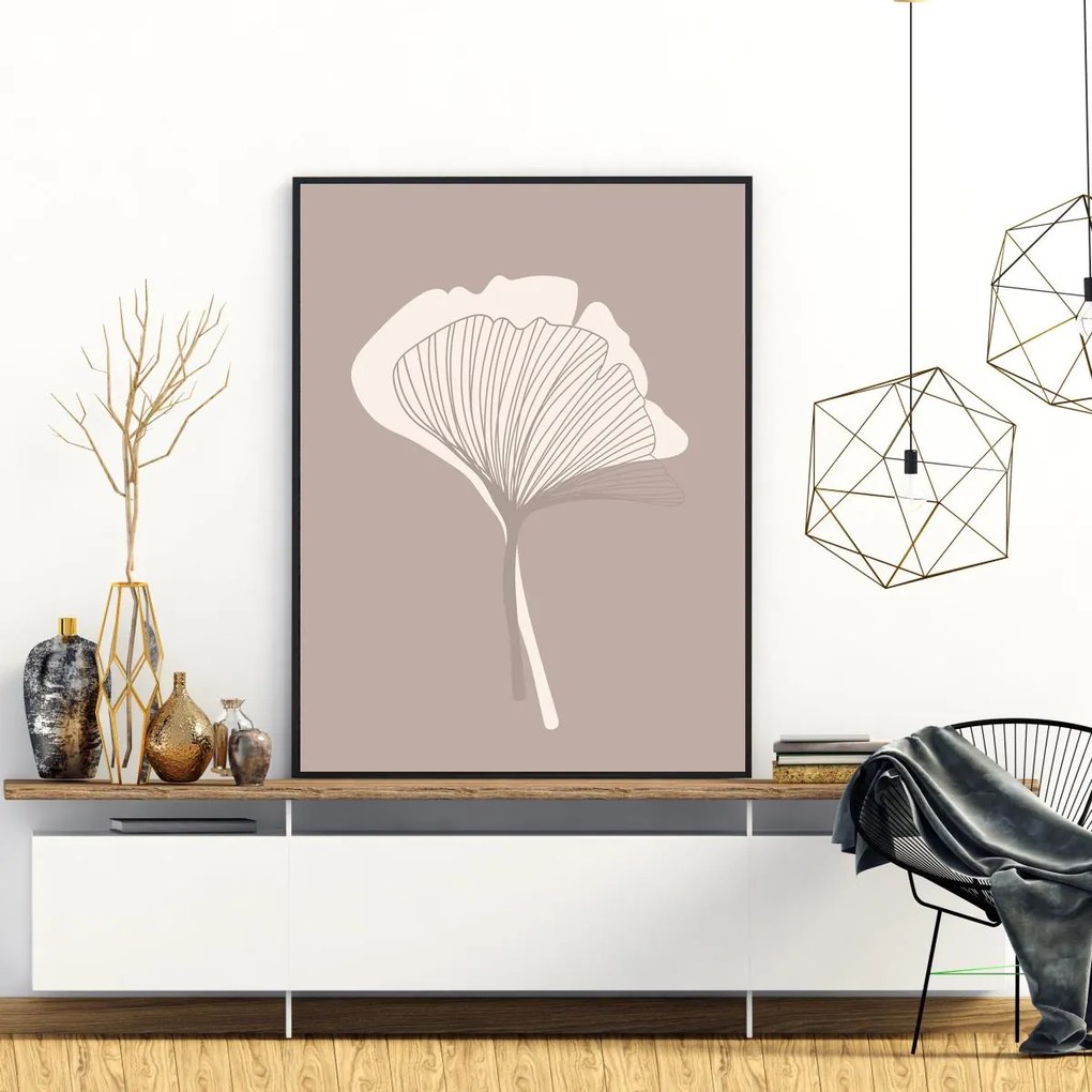 Plakat - Ginkgo biloba (A4)
