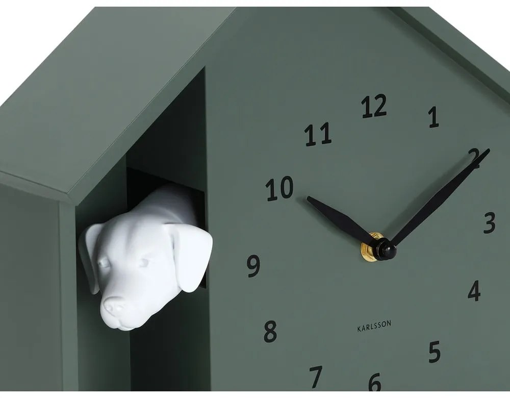 Zegar ścienny Peeking Doggy – Karlsson