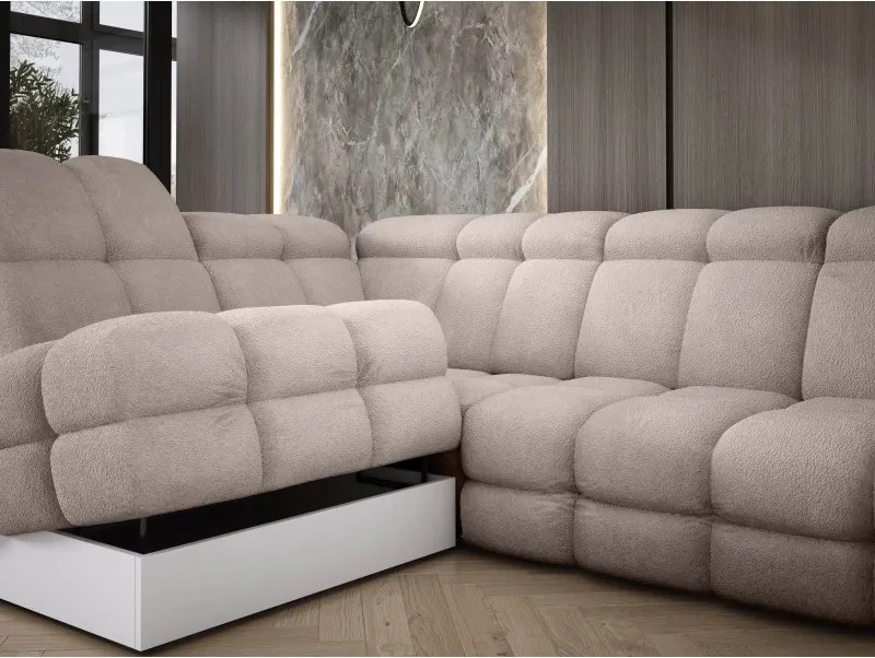 Narożnik TOLLO L z elektryczną regulacją siedziska WERSAL