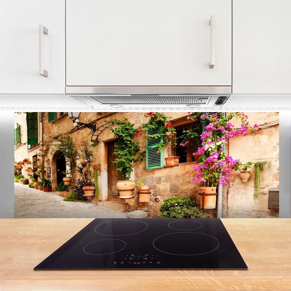 Panel Kuchenny Minimalistyczna Bryła Domu