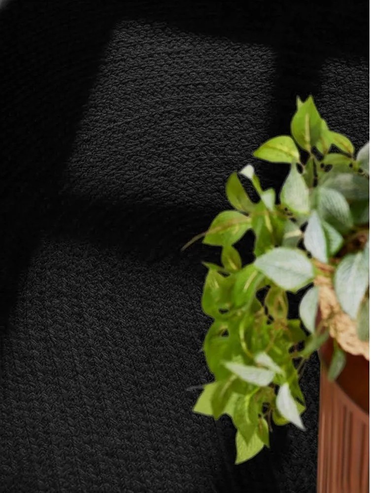 Czarny dywan z juty dwustronny/tkany ręcznie 160x230 cm Braided – Hanse Home