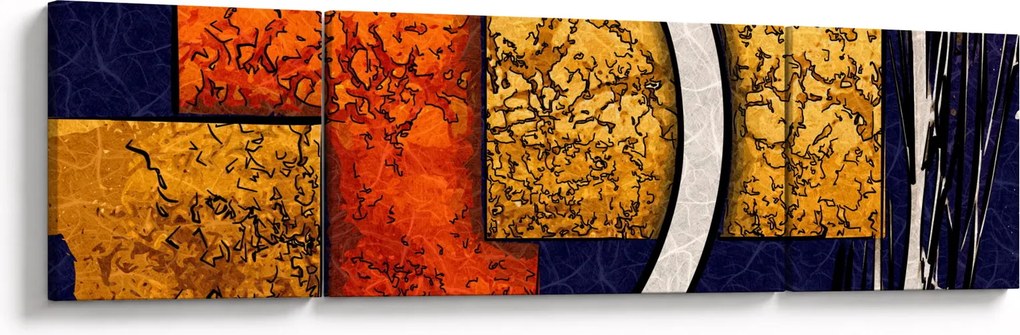 Obraz abstrakcji (170x50 cm)