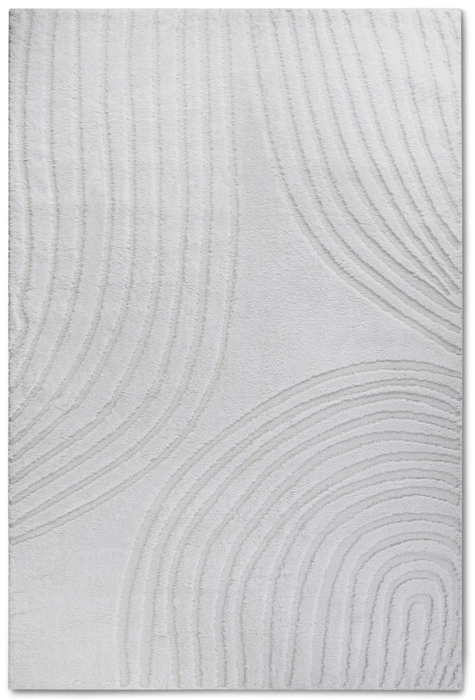 Dywan nowoczesny 3D Elle Collection Gallery Geometria kremowy 200 cm x 280 cm