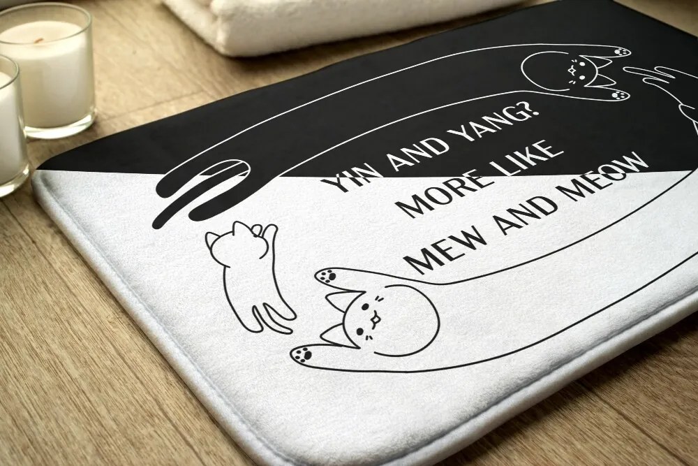 Dywanik łazienkowy Dywanik łazienkowy Koty