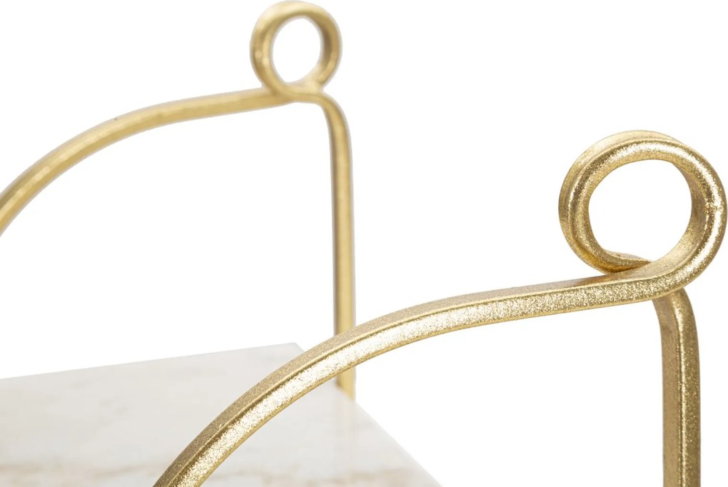 Marmurowa półka ścienna, 40 cm