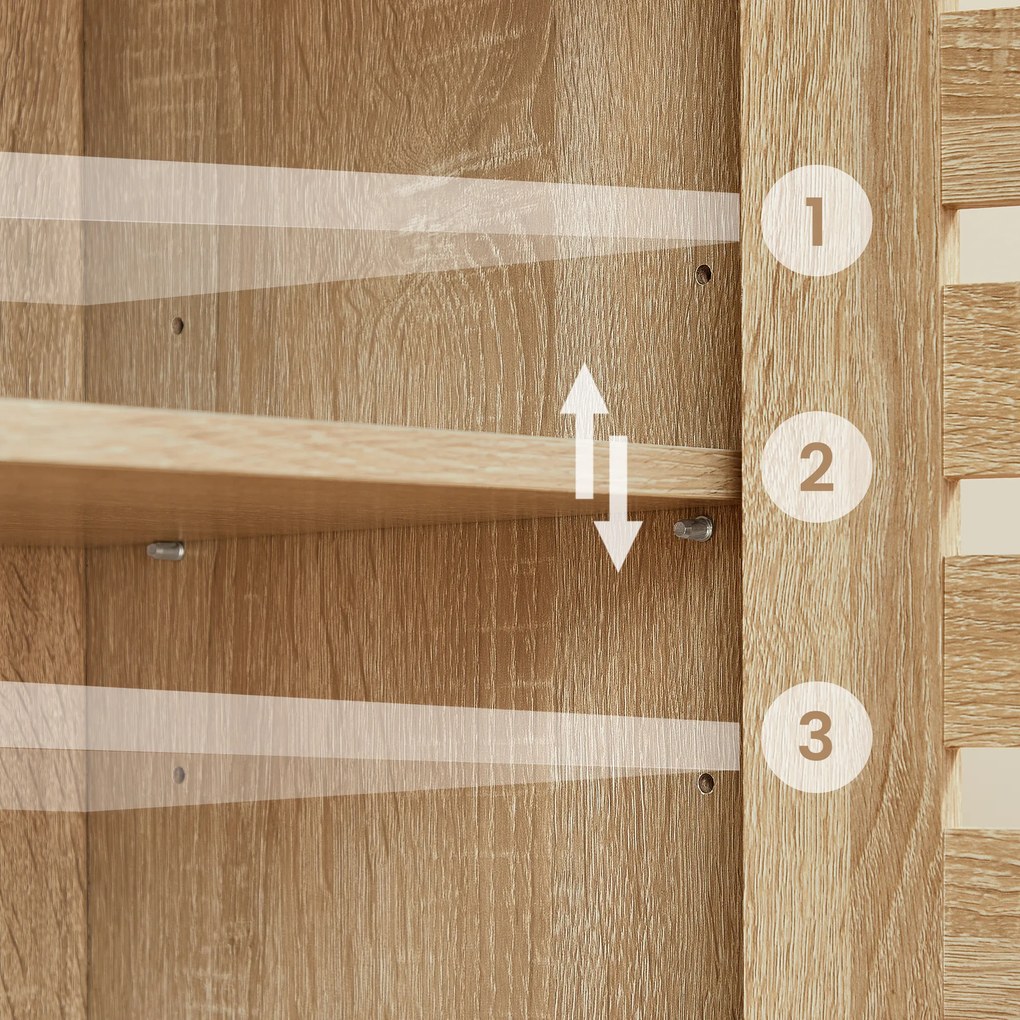 Szafka Łazienkowa pod Umywalkę zamykana - sonoma - BBK004B11