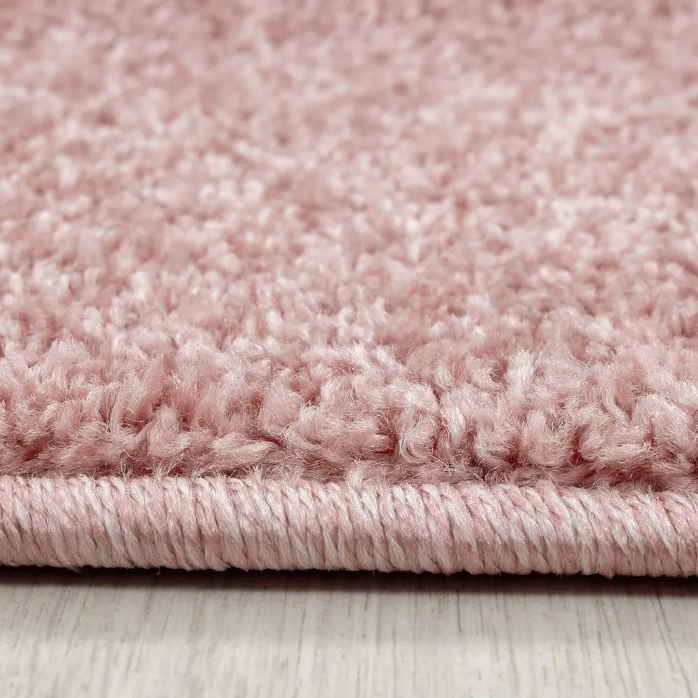 Różowy okrągły dywan ø 200 cm Ata – Ayyildiz Carpets