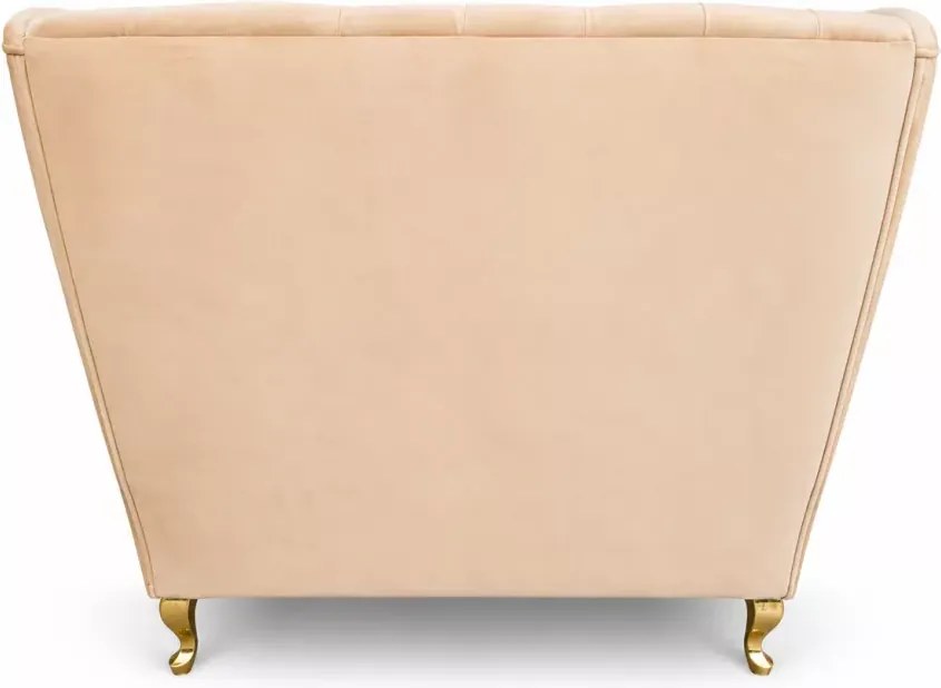 Designerska sofa uszak 2 osobowa głęboko pikowana