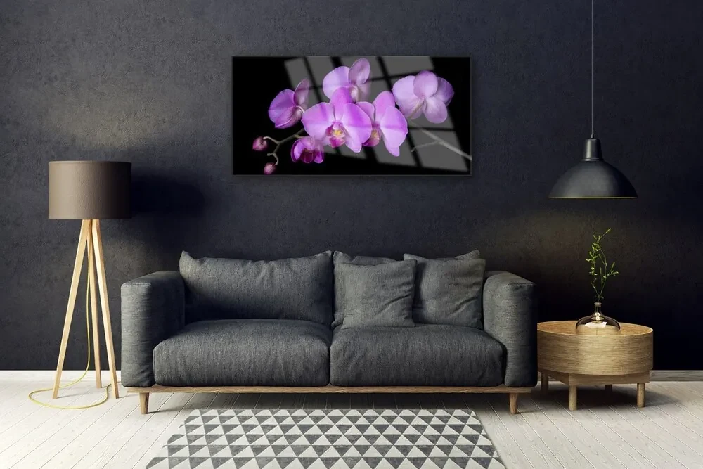 Obraz Szklany Storczyk Orchidea Kwiaty