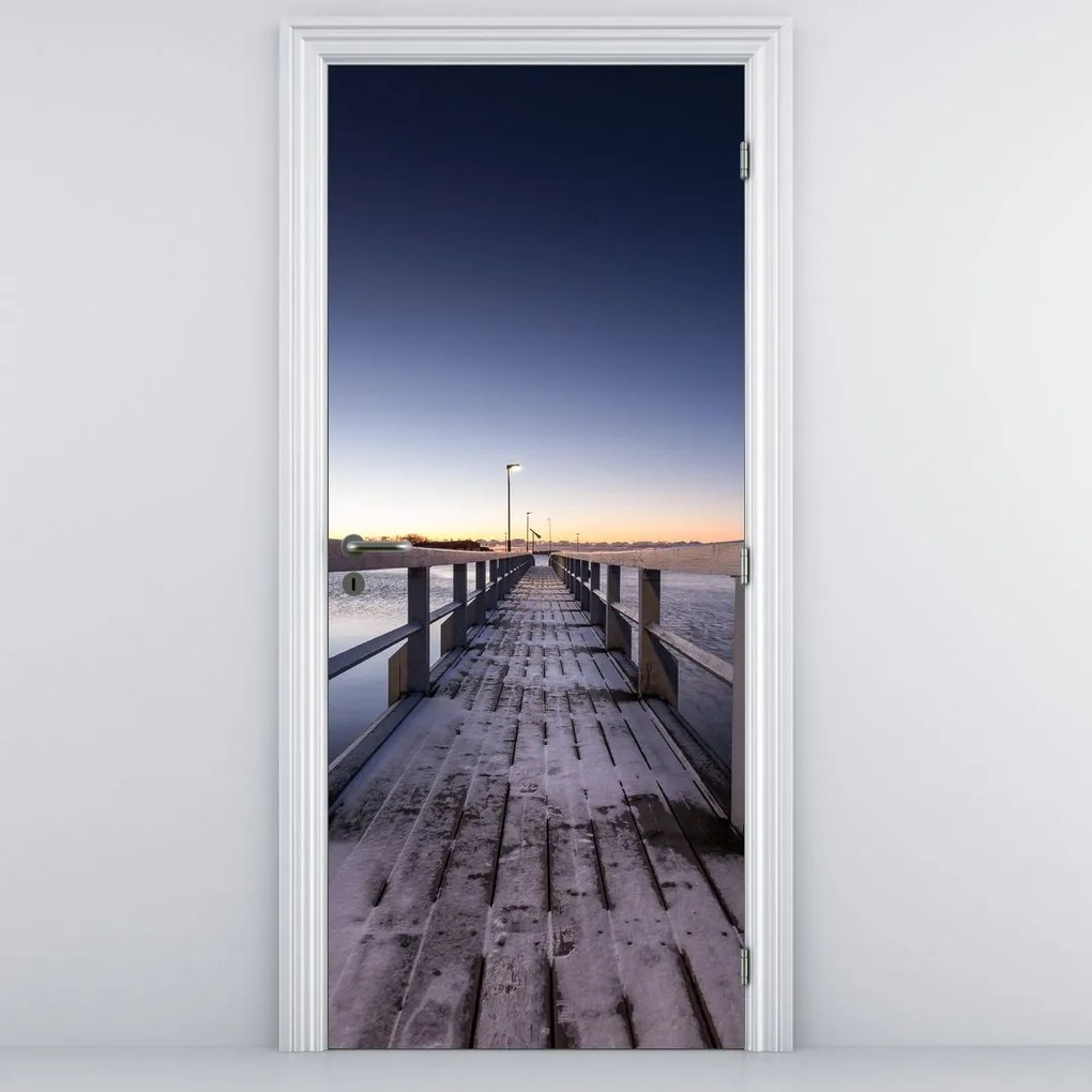 Fototapeta na drzwi - Na molo (95x205cm)