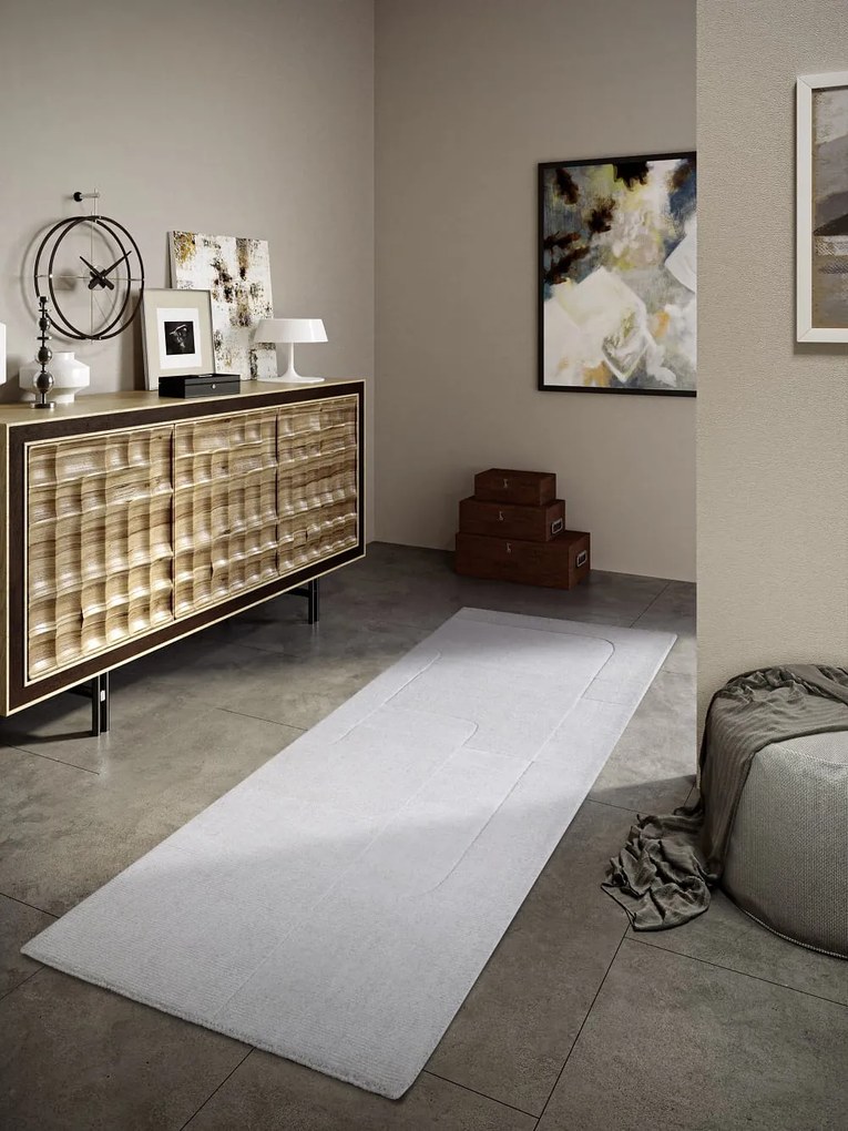 Dywan wełniany Villeroy &amp; Boch Charlotte kremowy 80 cm x 250 cm