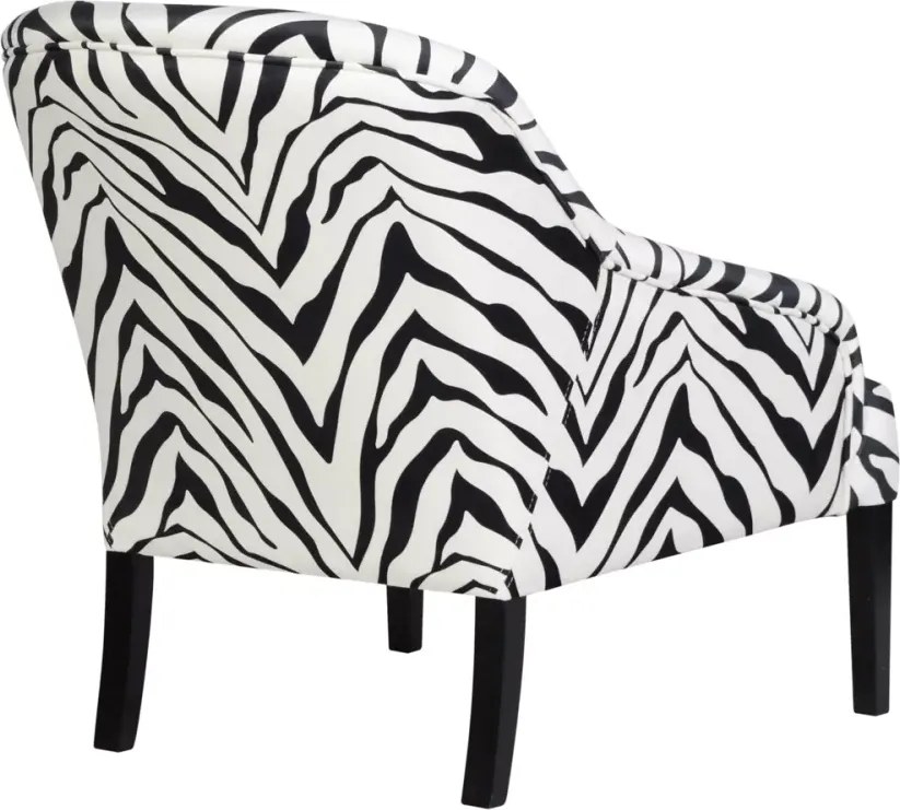 Klubowy fotel Viki w stylu glamour