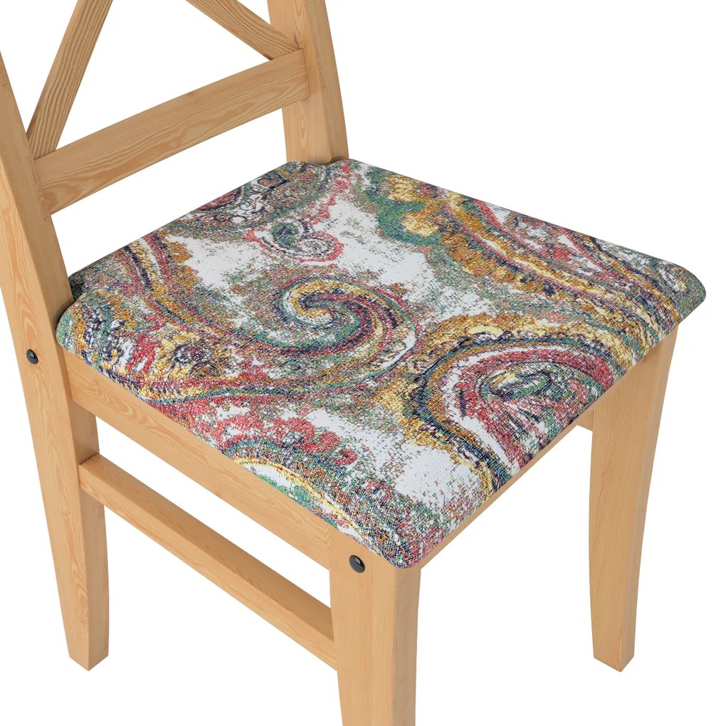 Pokrowiec na krzesło Ingolf z tapicerowanym siedziskiem