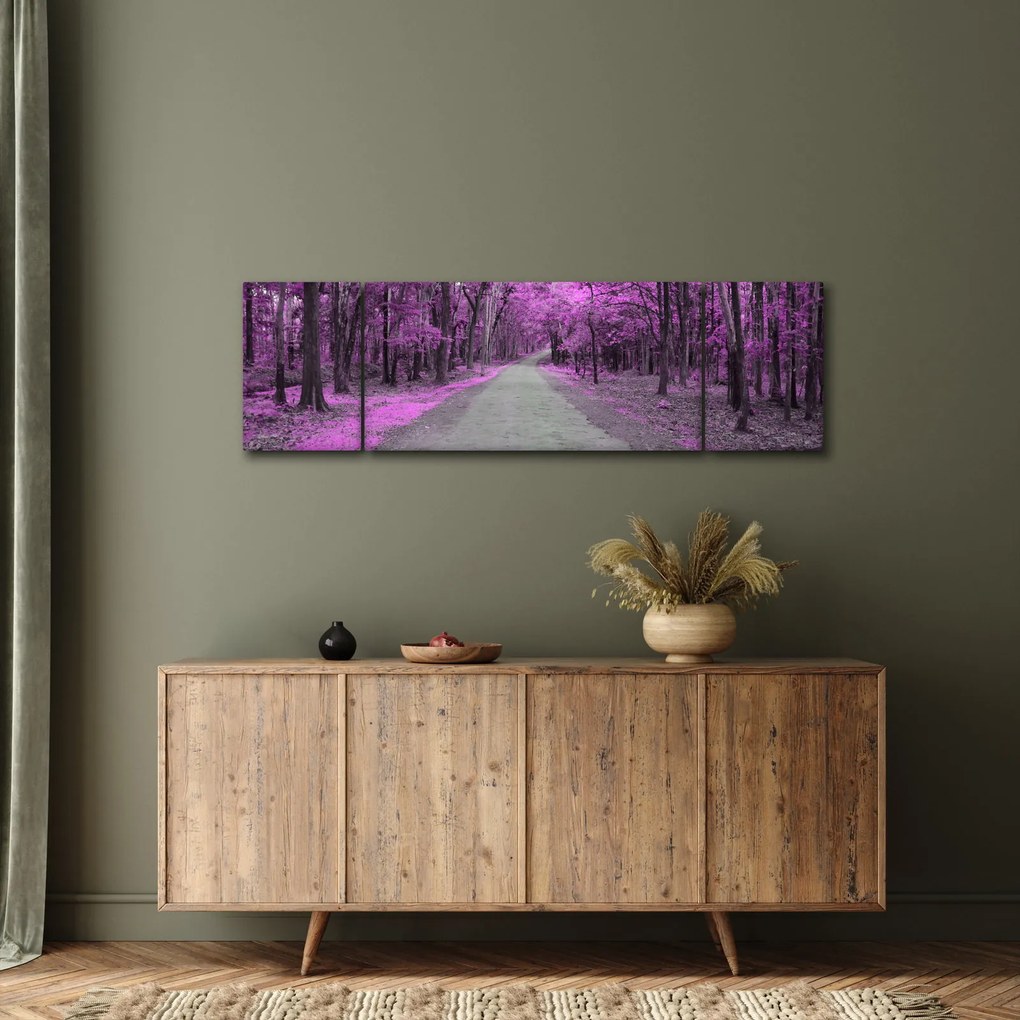 Obraz - Ścieżka przez park (170x50 cm)